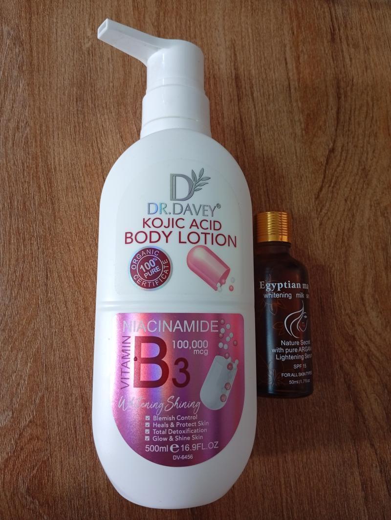 Dr davey kojic lotion plus serum