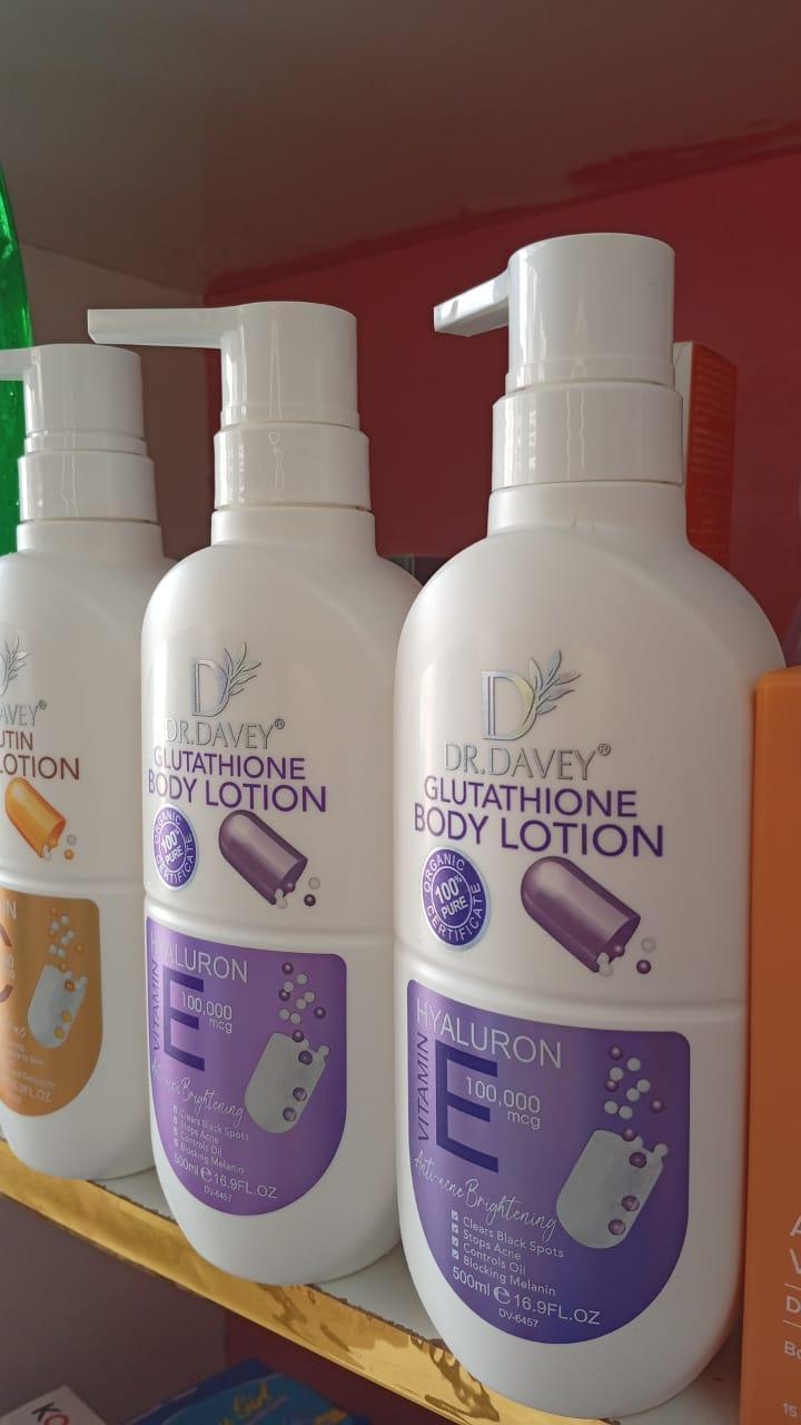 Dr davey glutathione lotion