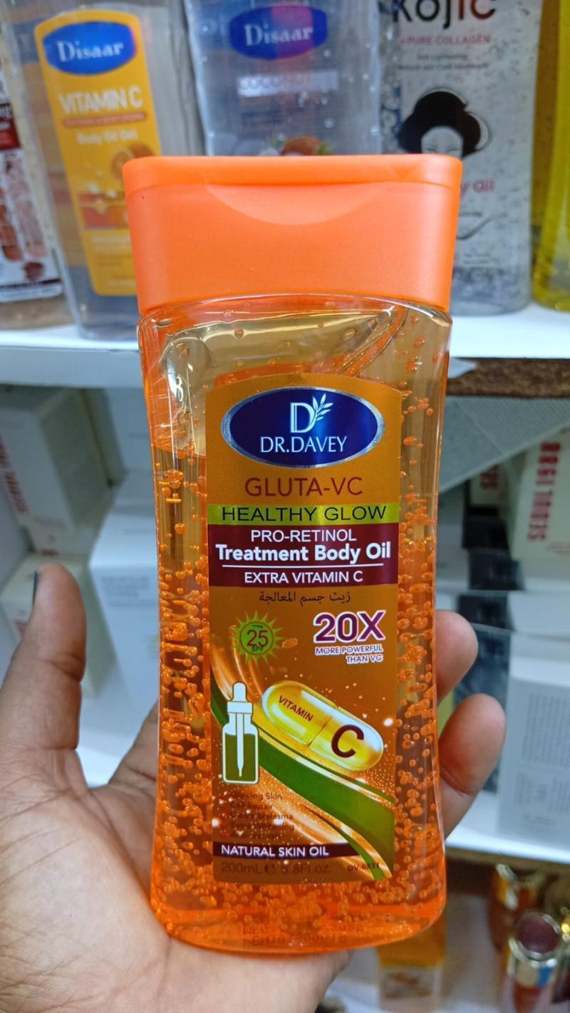 Dr davey Gluta VC body oil