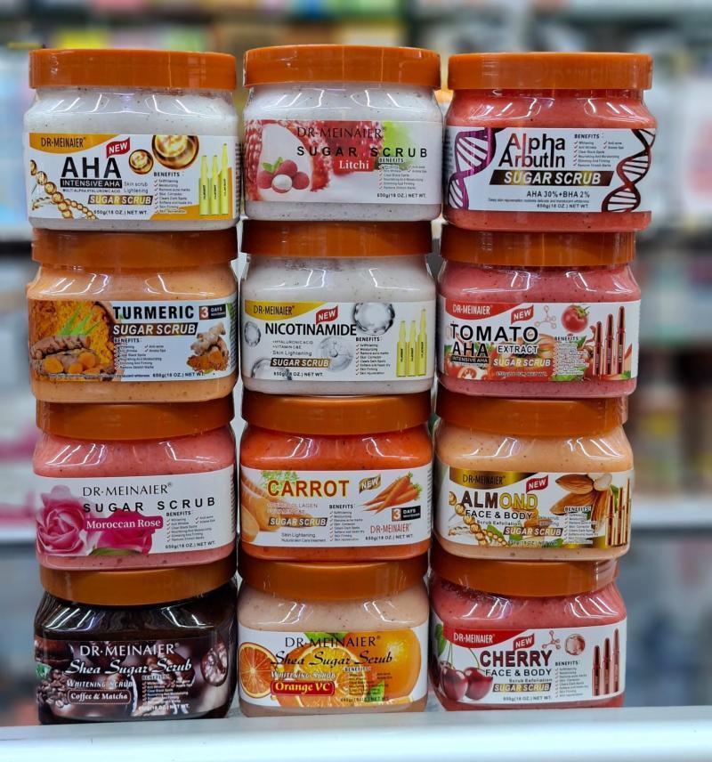 Dr menair alpha arbutin scrub 