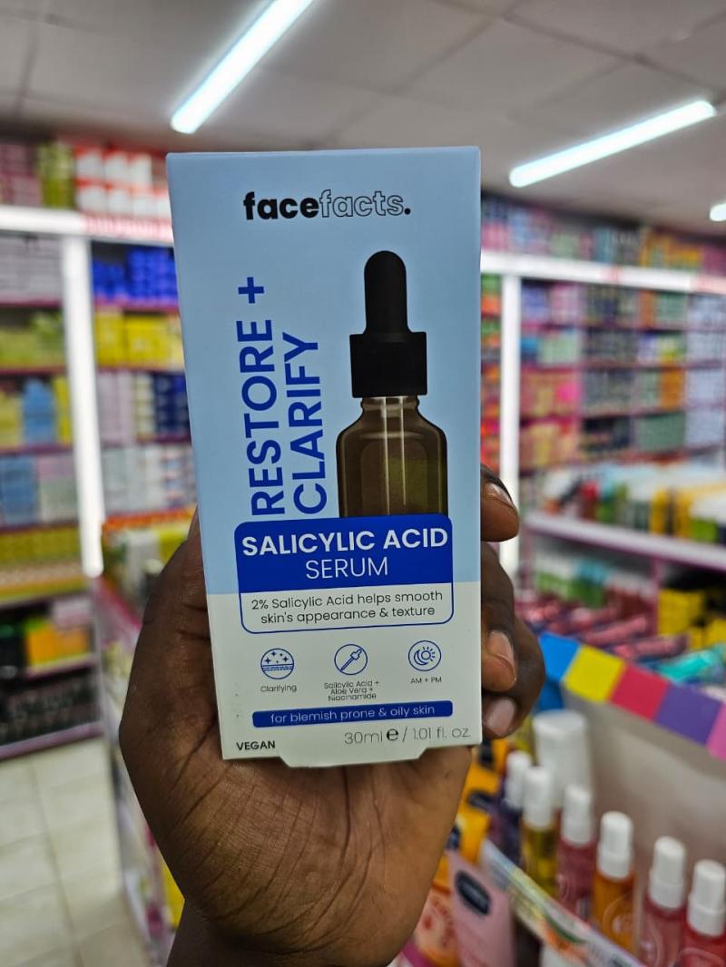 Face facts salicylic serum 
