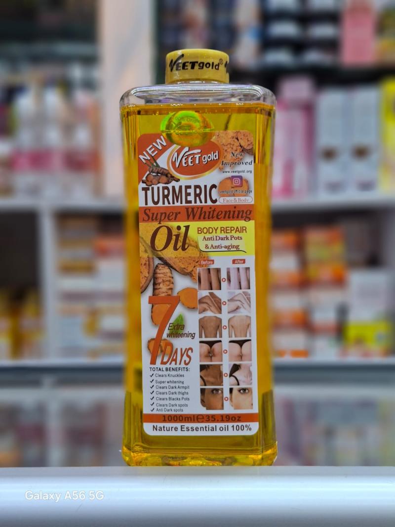 Veet gold turmeric oil 1000ml